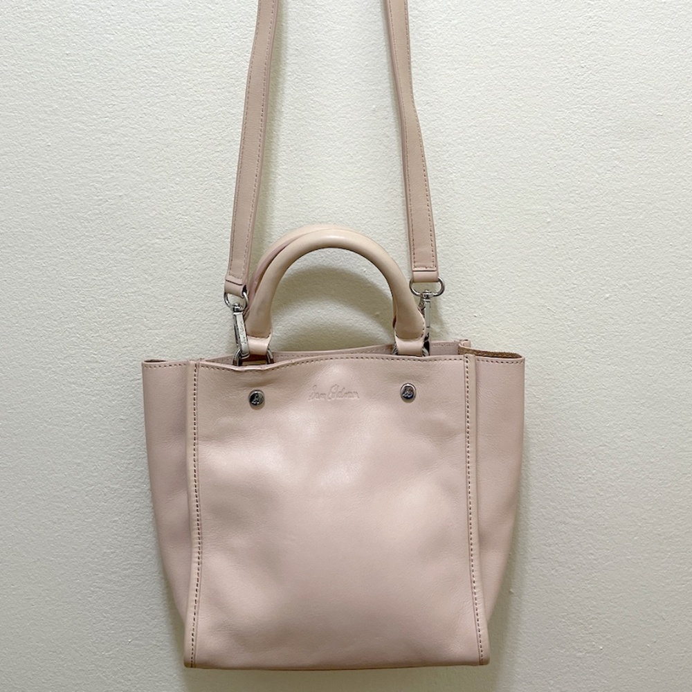 SAM EDELMAN CLASSIC SM TOTE CROSSBODY LEATHER BAG
